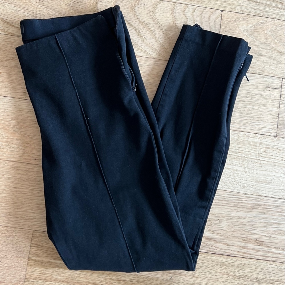 Banana Republic Classic Cropped Black Pant